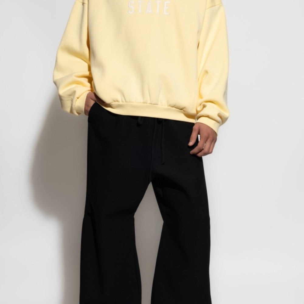 Fear of God Essentials Black Fleece Sweatpants